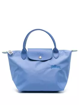 Longchamp маленькая сумка-тоут Le Pliage, синий