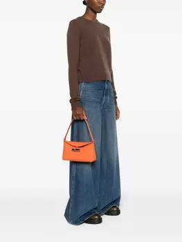 Longchamp маленькая сумка-тоут Roseau, оранжевый