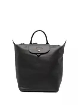 Longchamp маленький рюкзак Le Pliage, черный