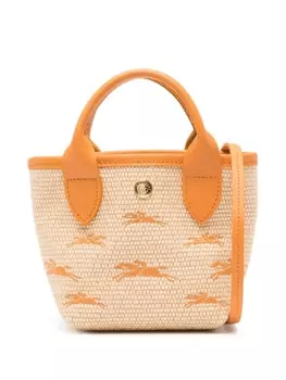 Longchamp мини-сумка Le Panier Pliage Basket, нейтральный цвет