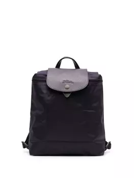 Longchamp рюкзак Le Pliage с тисненым логотипом, фиолетовый