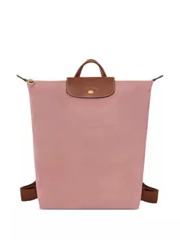 Longchamp рюкзак на молнии, розовый