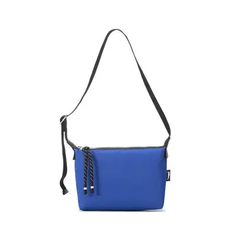 LONGCHAMP Сумка через плечо Le Pliage Energy из переработанного холста с кожей, женская, темно-синяя