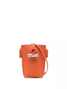 Longchamp сумка для телефона Roseau, оранжевый