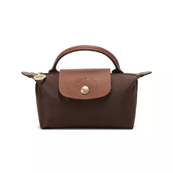 LONGCHAMP Сумка-косичка из коровьей кожи, женская, бежевого цвета