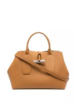 Longchamp сумка Roseau с верхними ручками, коричневый