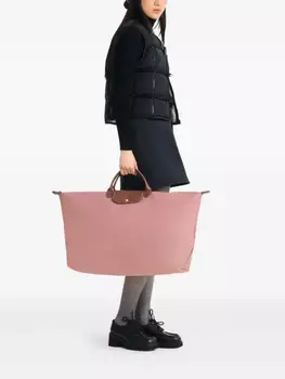 Longchamp сумка-тоут Le Pliage, розовый