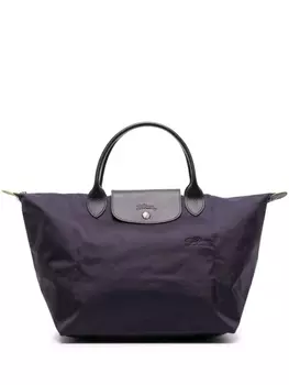 Longchamp сумка-тоут Le Pliage среднего размера, фиолетовый