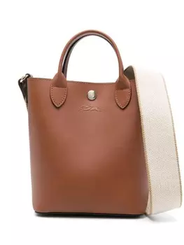 Longchamp сумка-тоут pure размера мини, коричневый