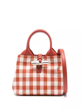 Longchamp сумка-тоут XS Le Roseau, красный