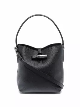 Longchamp сумка-ведро Roseau, черный