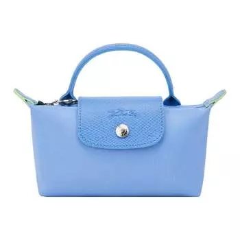 LONGCHAMP Женская Зеленая Сумка Le Pliage, Василек