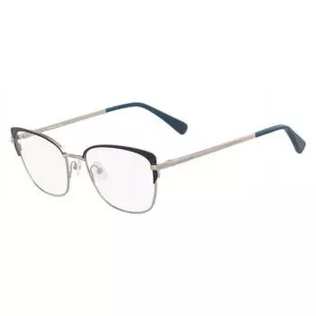 Longchamp женские 53 мм черные серебристые оптические очки