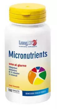 LongLife Micronutrients Food 100 таблеток Long Life