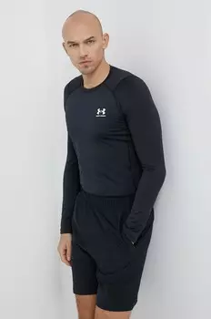 Лонгслив 1366068 Under Armour, черный
