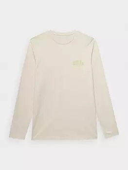 Лонгслив 4F, бежевый