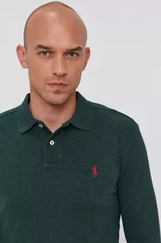 Лонгслив 710681126056 Polo Ralph Lauren, зеленый
