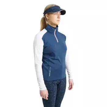 Лонгслив Abacus Golf Cypress Woman, синий