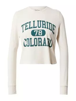 Лонгслив Abercrombie & Fitch, белый