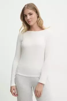 Лонгслив Abercrombie & Fitch, бежевый