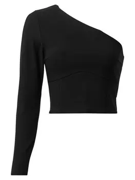 Лонгслив Abercrombie & Fitch, черный