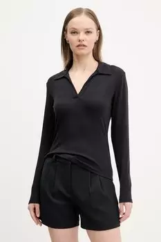 Лонгслив Abercrombie & Fitch, черный