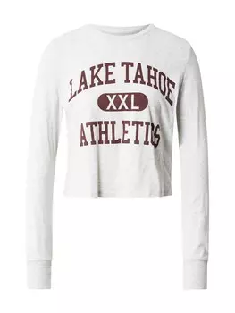 Лонгслив Abercrombie & Fitch, пятнистый серый