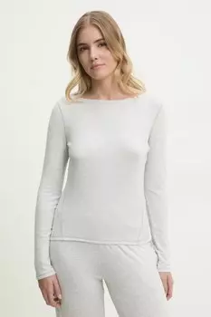 Лонгслив Abercrombie & Fitch, серый