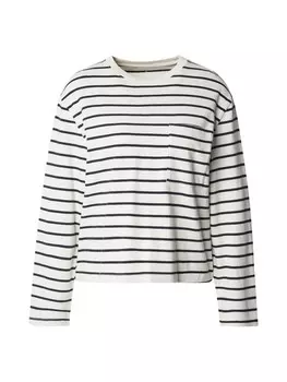 Лонгслив Abercrombie & Fitch Shirt, белый