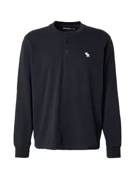 Лонгслив Abercrombie & Fitch Shirt, черный