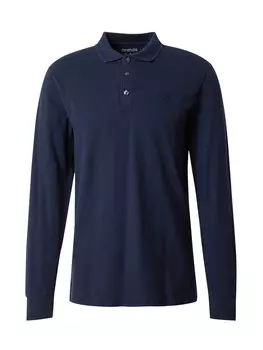 Лонгслив Abercrombie & Fitch Shirt ICON MODERN CLASSIC, морской синий