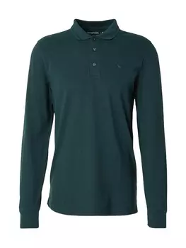 Лонгслив Abercrombie & Fitch Shirt, изумрудный