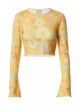 Лонгслив About You LYNN, желтый