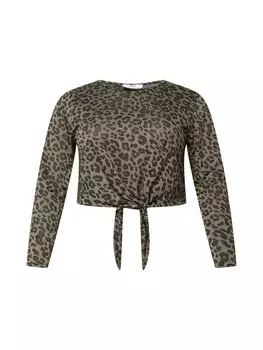 Лонгслив About You MARIA, хаки