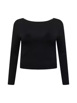 Лонгслив About You SARINA, черный