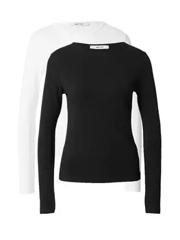 Лонгслив ABOUT YOU Shirt 2er pack Layla, черный/белый