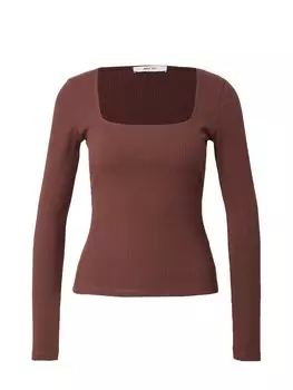 Лонгслив ABOUT YOU Shirt Doreen, коричневый