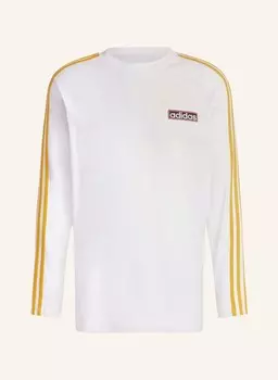Лонгслив adibreak adidas Originals, белый/оранжевый