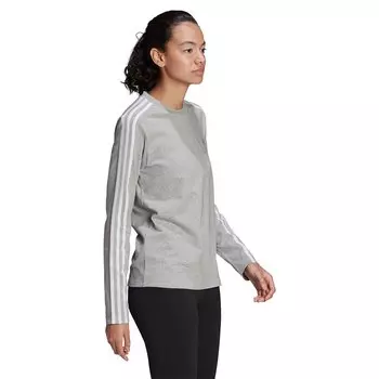Лонгслив adidas 3 Stripes, серый