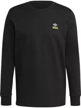 Лонгслив adidas, черный