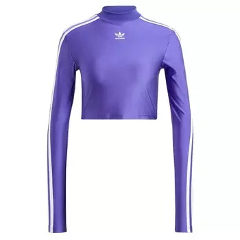 Лонгслив Adidas, фиолетовый