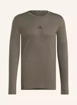 Лонгслив adidas, хаки