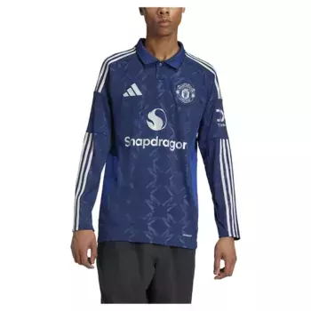 Лонгслив adidas Manchester United 24/25 Away, синий