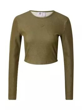 Лонгслив Adidas, оливковый