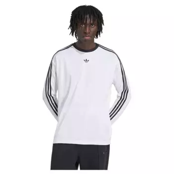 Лонгслив adidas Originals Adicolor Jacquard, белый