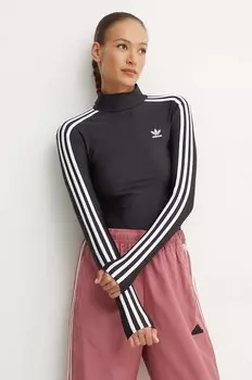 Лонгслив adidas Originals, черный