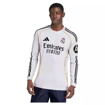 Лонгслив adidas Real Madrid 25/26 home, белый