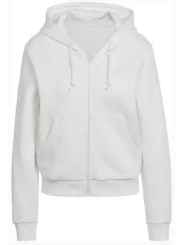 Лонгслив adidas Sweatjacke W ALL SZN FZ HD, белый