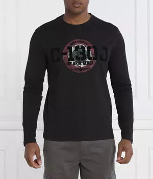 Лонгслив Aeronautica Militare Regular Fit, черный