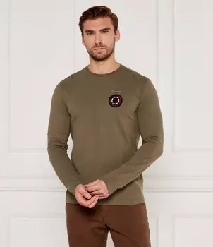 Лонгслив Aeronautica Militare Regular Fit, цвет cachi